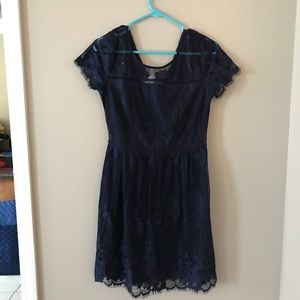 Blue summer dress